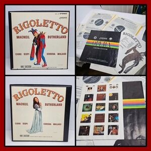 Rigoletto Verdi London Records Vinyl Box Set 12-inch Stereo Opera OSA-1332 inch